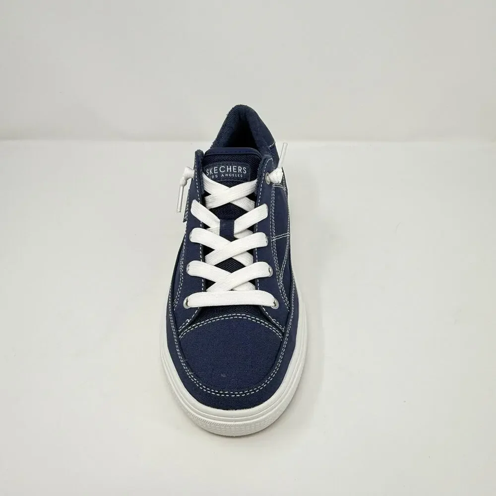 Skechers Arch Fit Arcade Arcata Navy Canvas Sneakers Women’s 10